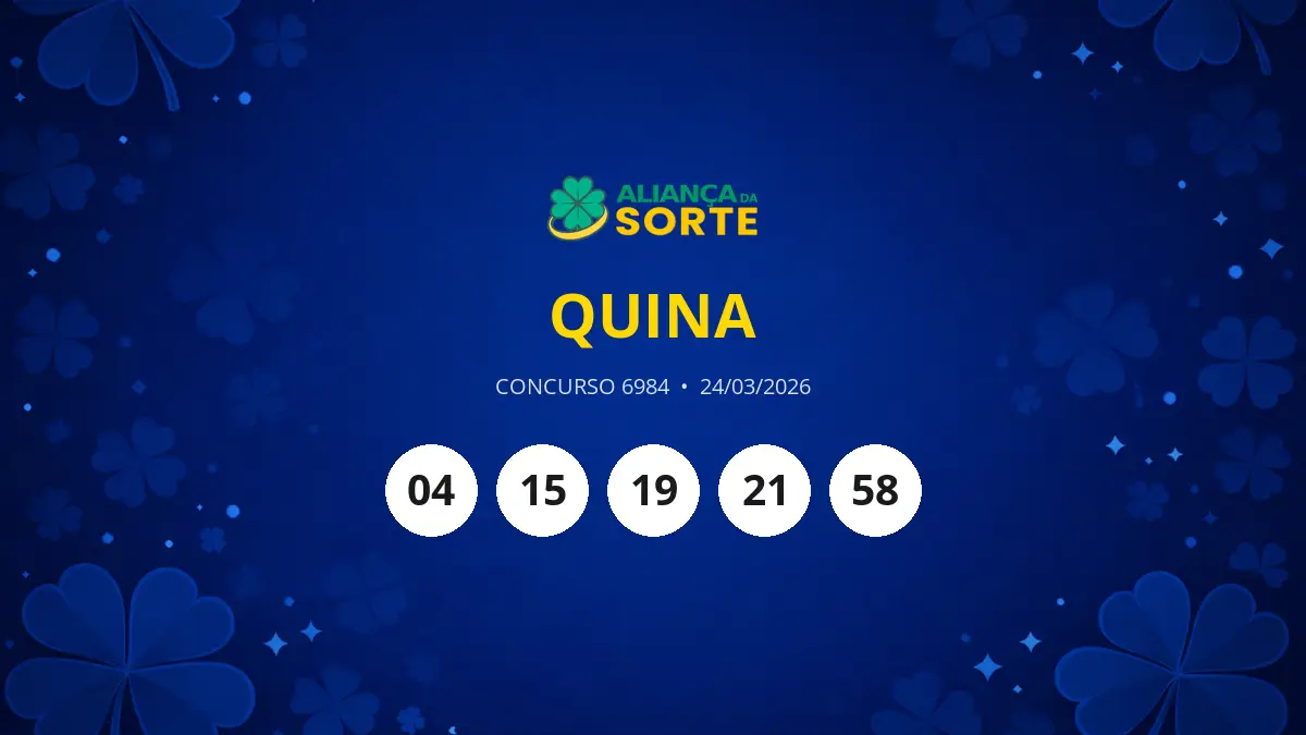 Quina 6984: Prêmio acumula e próximo sorteio pode pagar R$ 6,5 milhões