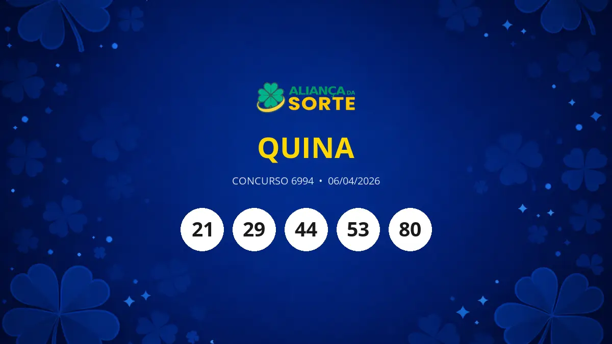 Quina 6994: Acumulou e Espera R$ 8 Milhões no Próximo Concurso!