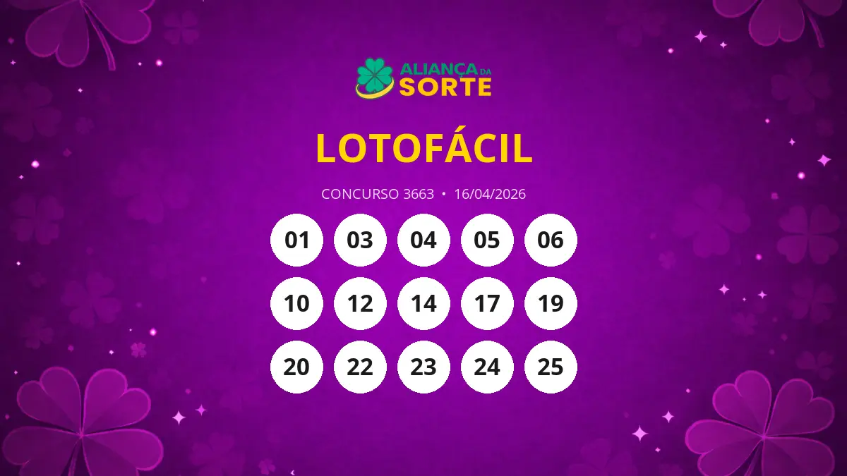 Lotofácil 3663 Premia Um Sortudo com Quase R$ 4 Milhões!