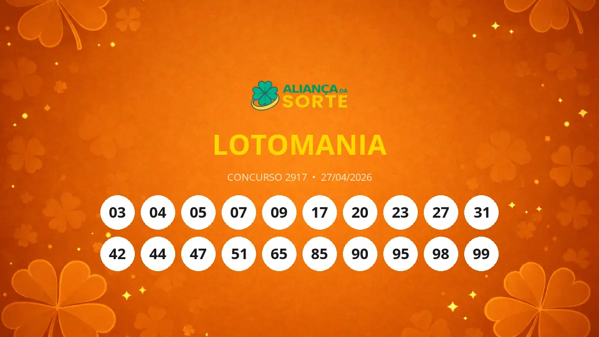 Lotomania 2917: Ganhador Fatura R$ 1,5 Milhão em São Paulo!