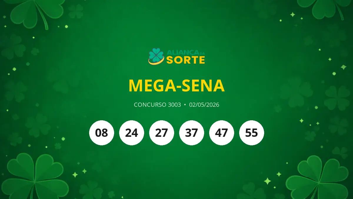Mega-Sena 3003: Prêmio Acumula e Próximo Sorteio Pode Oferecer R$ 8 Milhões!