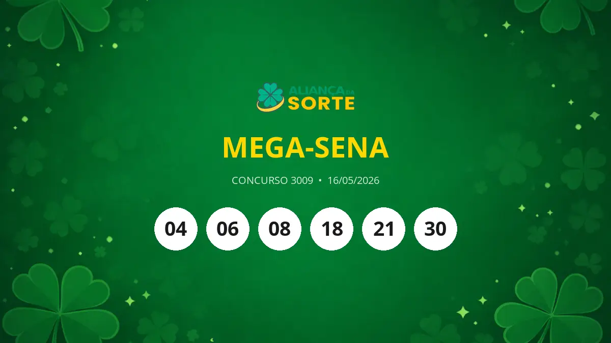 Mega-Sena 3009: Prêmio Acumula e Pode Chegar a R$ 300 Milhões!