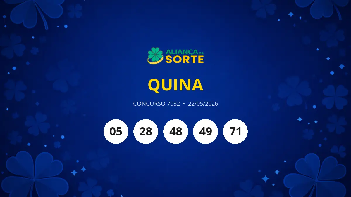 Quina 7032: Prêmio Acumula e Chega a R$ 2 Milhões Para o Próximo Sorteio!